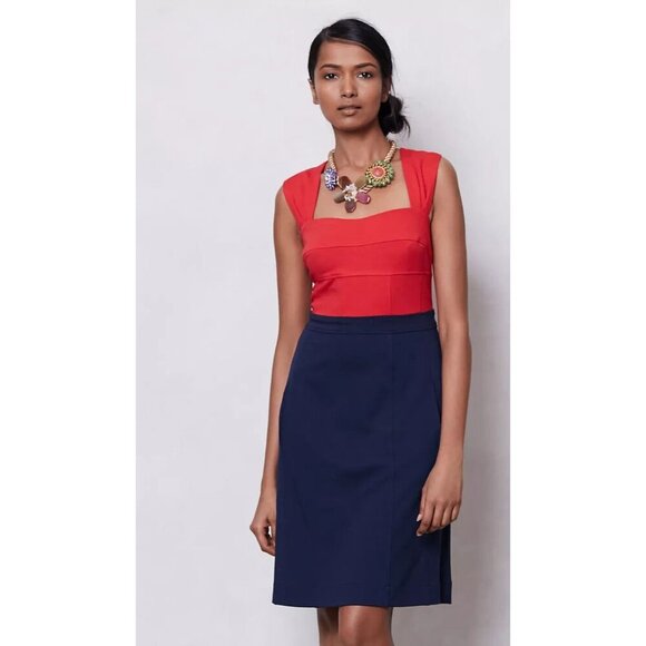 Anthropologie Dresses & Skirts - Women's - Anthropologie Girls From Savoy Colorblock Ponte Dress, Size 6